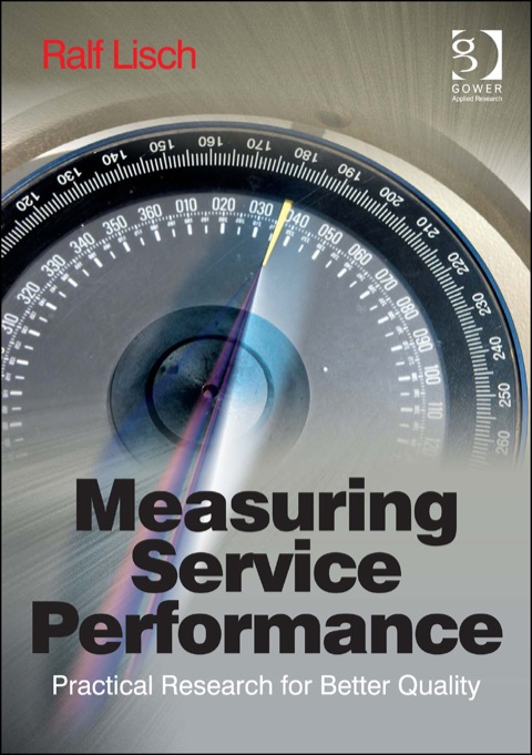 Cover image for book Measuring Service Performance: Practical Research for Better Quality
