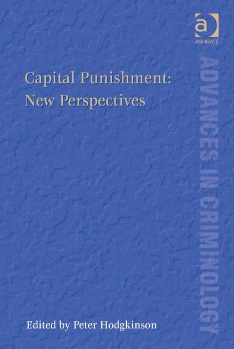Cover image for book Capital Punishment: New Perspectives