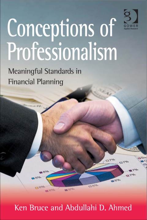 Cover image for book Conceptions of Professionalism: Meaningful Standards in Financial Planning