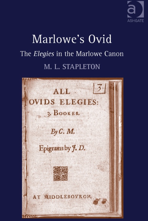 Cover image for book Marlowe's Ovid: The Elegies in the Marlowe Canon