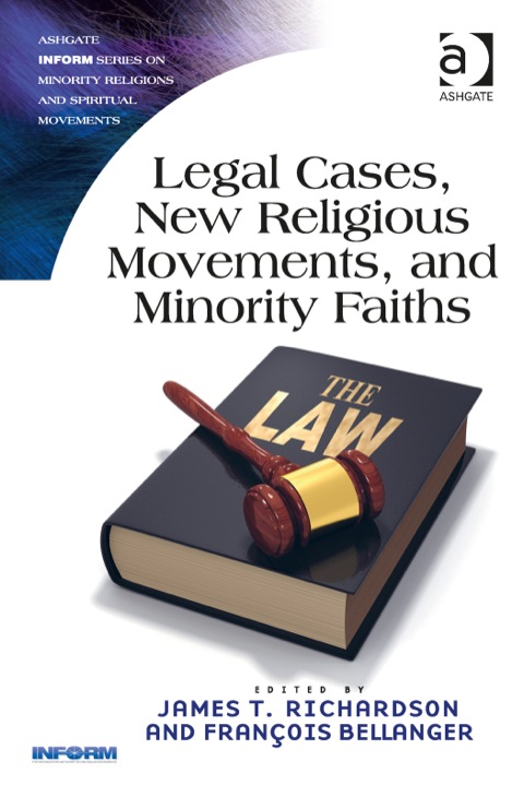 Cover image for book Legal Cases, New Religious Movements, and Minority Faiths