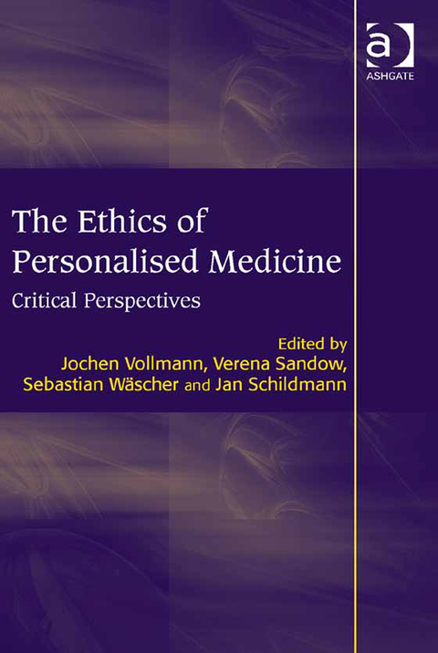 Cover image for book The Ethics of Personalised Medicine: Critical Perspectives