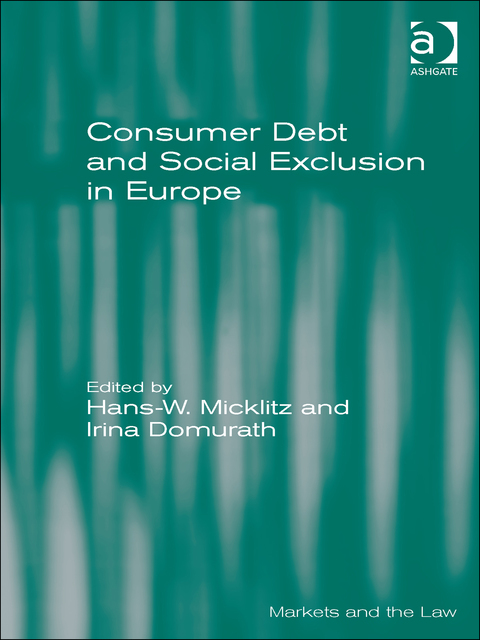 Cover image for book Consumer Debt and Social Exclusion in Europe