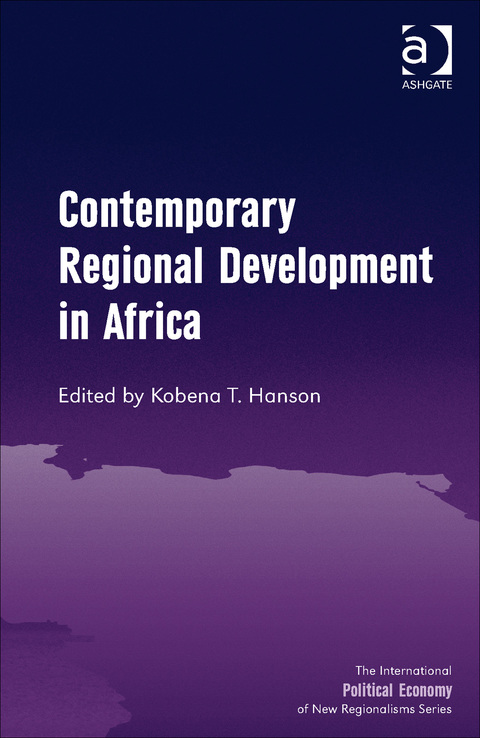 Cover image for book Contemporary Regional Development in Africa