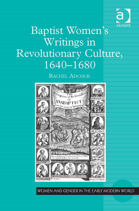 Cover image for book Baptist Women’s Writings in Revolutionary Culture, 1640-1680