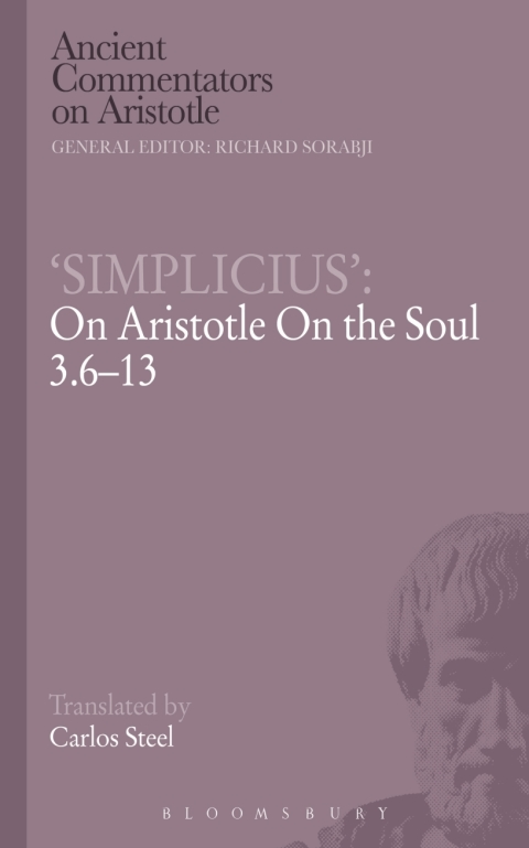 Cover image for book ‘Simplicius’: On Aristotle On the Soul 3.6-13