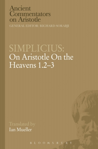 Simplicius: On Aristotle On the Heavens 1.2-3