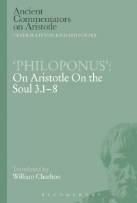 Cover image: Philoponus': On Aristotle On the Soul 3.1-8 1st edition 9781472558497