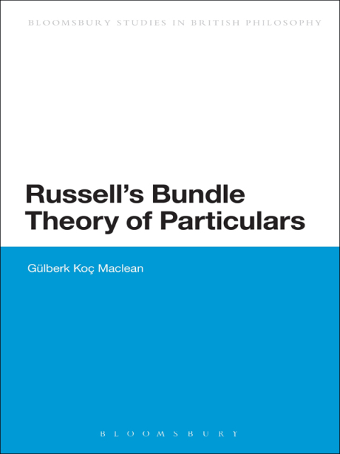 Cover image for book Bertrand Russell's Bundle Theory of Particulars