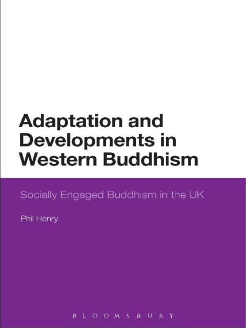Cover image for book Adaptation and Developments in Western Buddhism