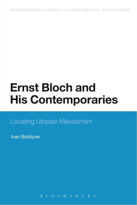 Cover image for book Ernst Bloch and His Contemporaries