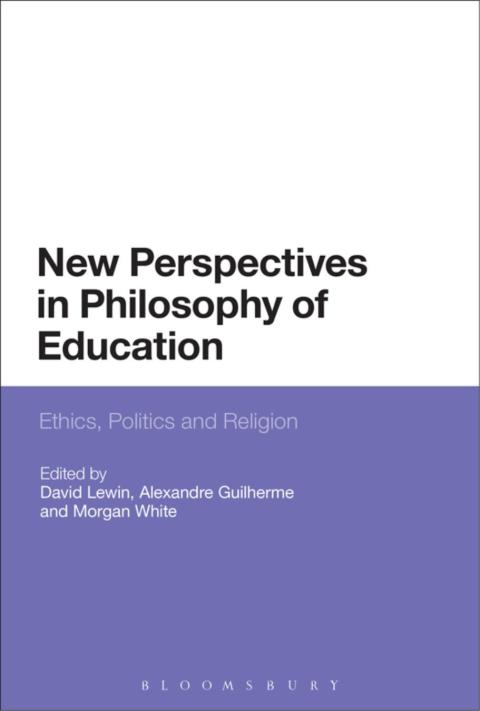 Cover image for book New Perspectives in Philosophy of Education
