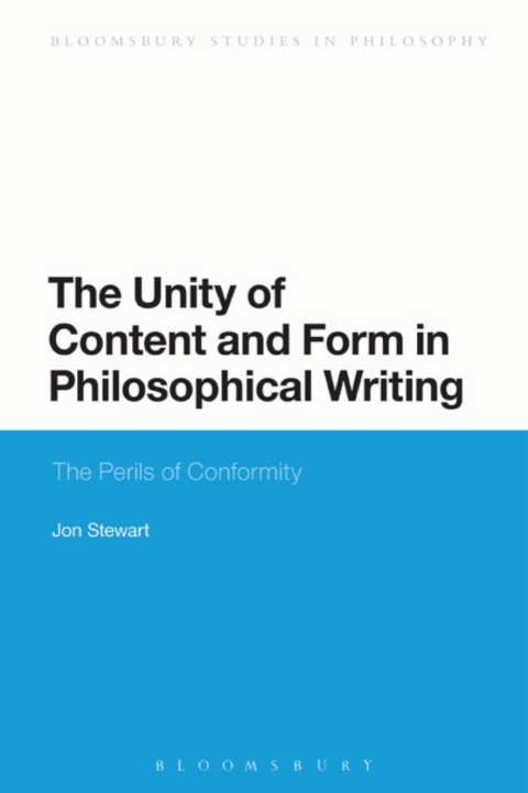 Cover image for book The Unity of Content and Form in Philosophical Writing