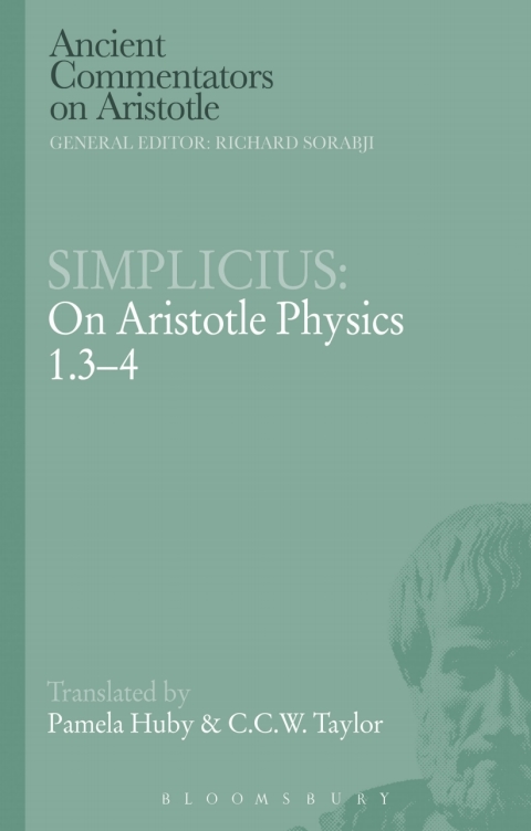 Cover image for book Simplicius: On Aristotle Physics 1.3-4