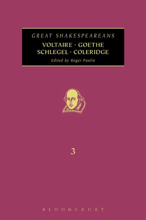 Cover image for book Voltaire, Goethe, Schlegel, Coleridge