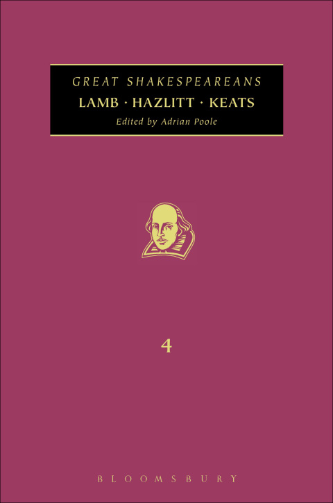 Cover image for book Lamb, Hazlitt, Keats