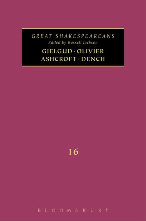 Cover image for book Gielgud, Olivier, Ashcroft, Dench