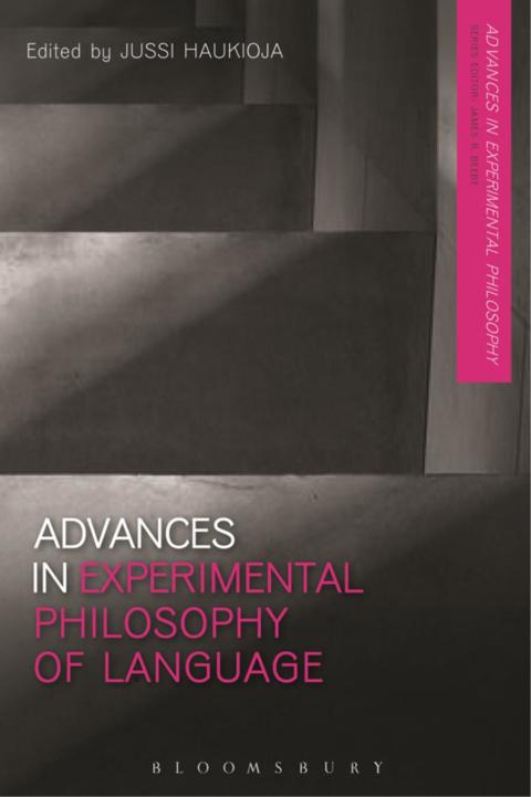 Cover image for book Advances in Experimental Philosophy of Language