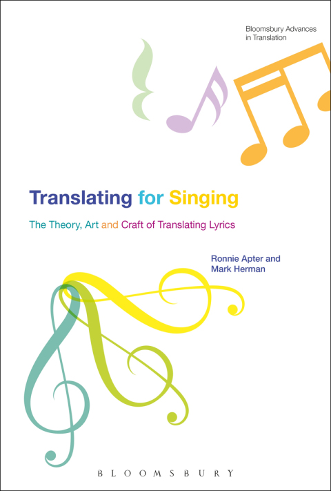 Cover image for book Translating For Singing