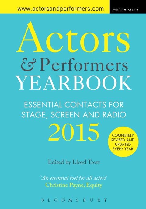 Cover image for book Actors and Performers Yearbook 2015