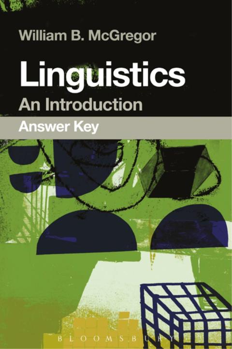 Cover image for book Linguistics: An Introduction Answer Key