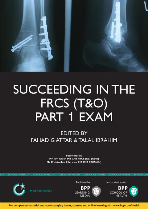 Cover image for book Succeeding in the FRCS T&O Part 1 Exam