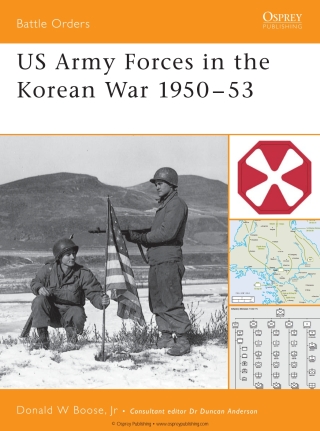 US Army Forces in the Korean War 1950–53