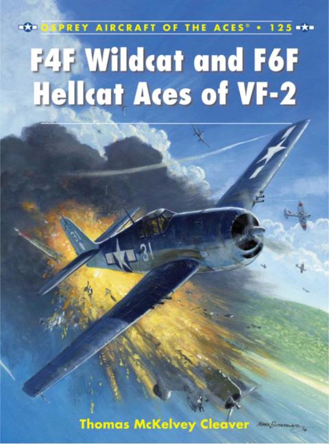 Cover image for book F4F Wildcat and F6F Hellcat Aces of VF-2