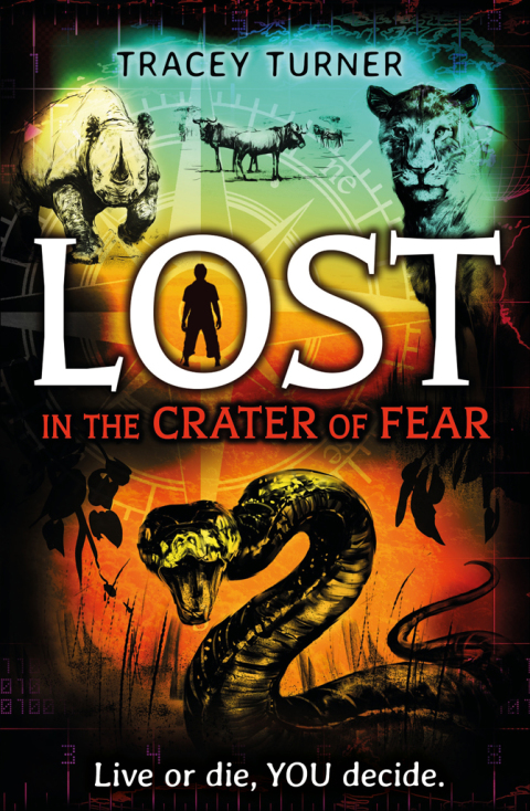 Cover image for book Lost... In the Crater of Fear