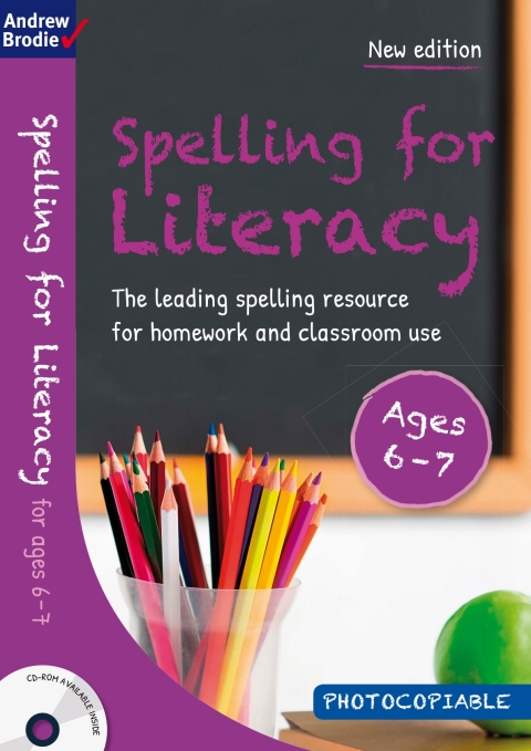 Cover image for book Spelling for Literacy for ages 6-7