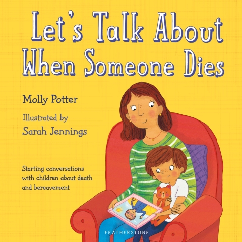 Cover image for book Let's Talk About When Someone Dies