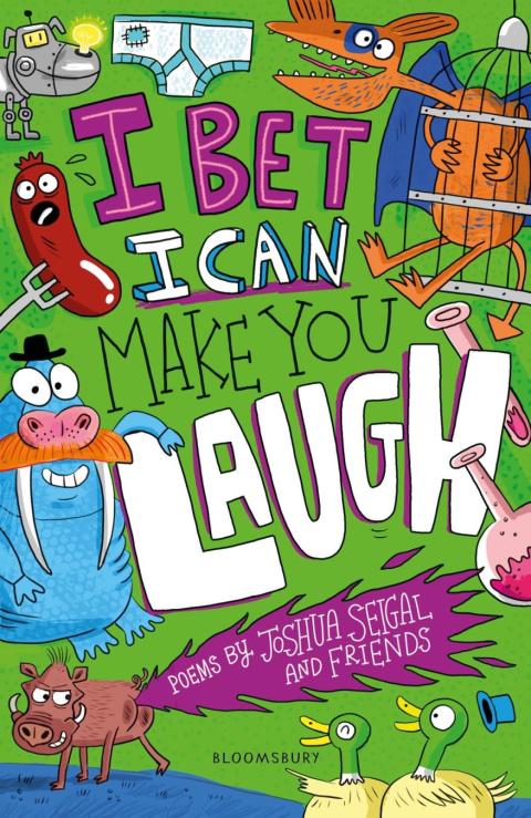 Cover image for book I Bet I Can Make You Laugh