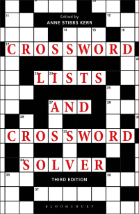 صورة الغلاف: Crossword Lists and Crossword Solver 1st edition 9781472968050