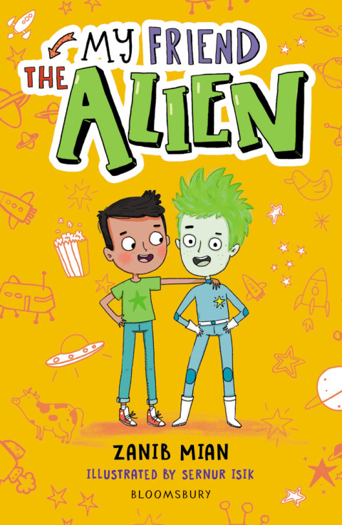 Cover image for book My Friend the Alien: A Bloomsbury Reader
