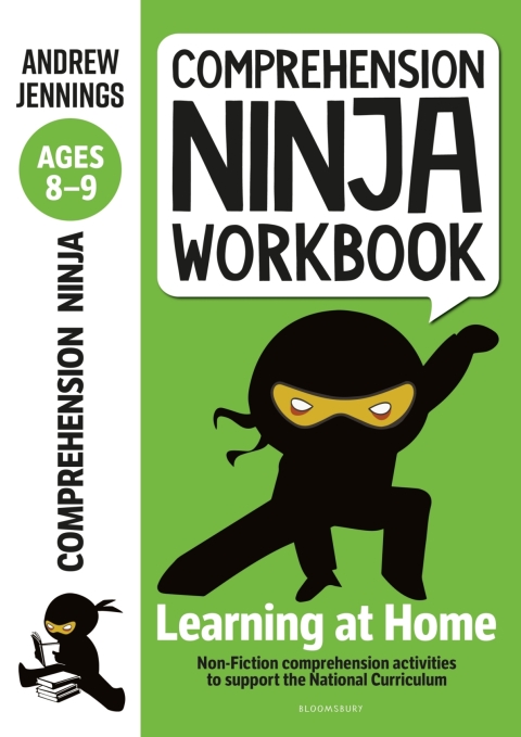 Comprehension Ninja Workbook for Ages 8-9 