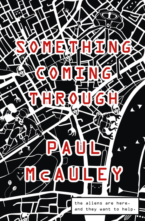 Cover image for book Something Coming Through