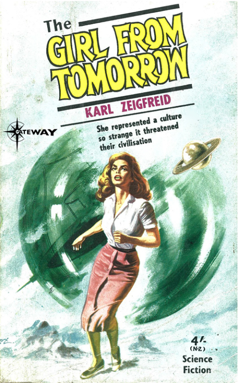 Cover image for book The Girl From Tomorrow