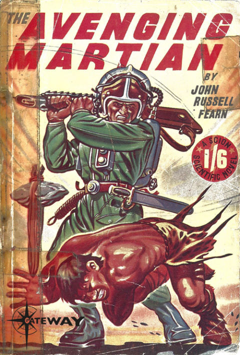 Cover image for book The Avenging Martian