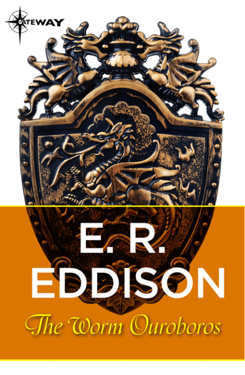 Cover image for book The Worm Ouroboros
