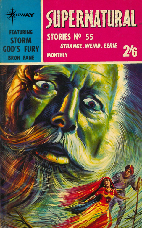 Cover image for book Supernatural Stories featuring Storm God's Fury