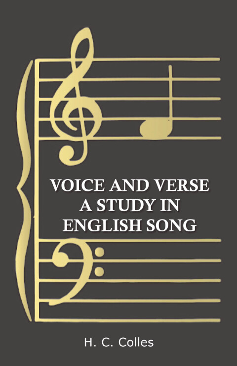 Cover image for book Voice and Verse - A Study in English Song