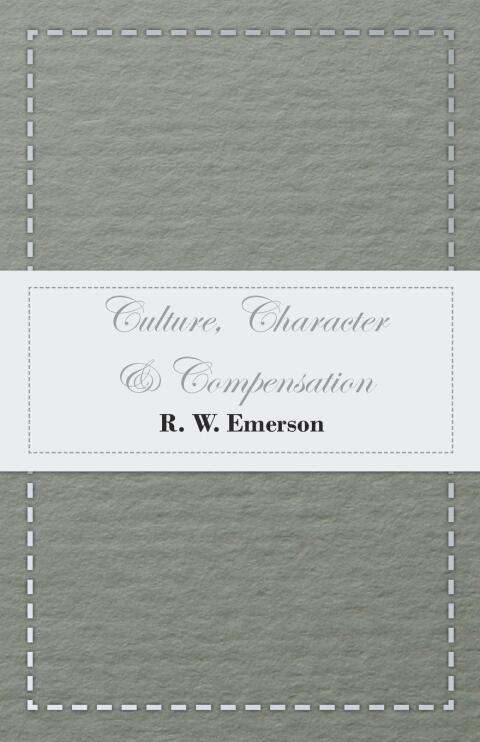 Cover image for book Culture, Character & Compensation