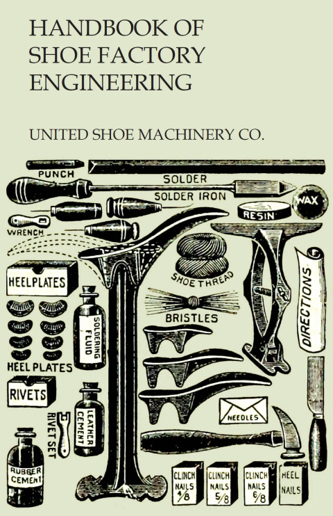 Cover image for book Handbook of Shoe Factory Engineering