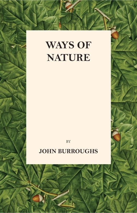 Cover image for book Ways of Nature