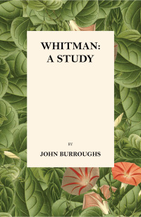 Cover image: Whitman: A Study 9781473335493