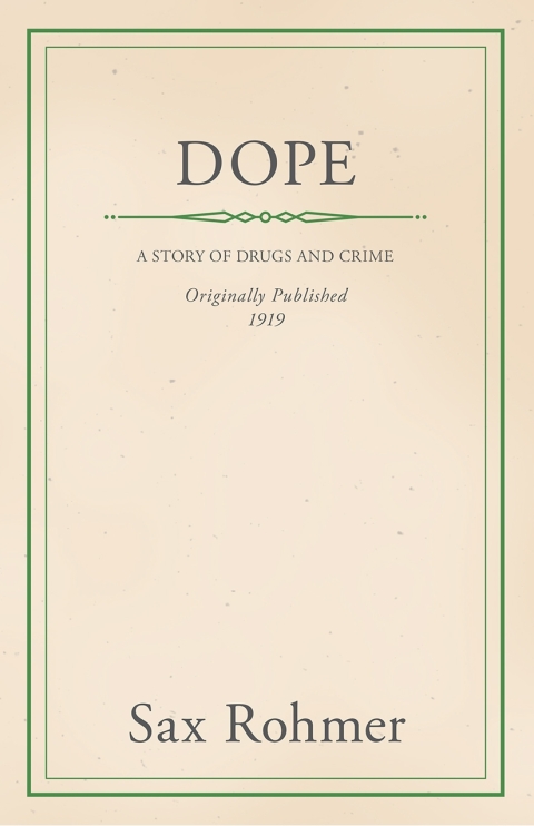 Cover image for book Dope