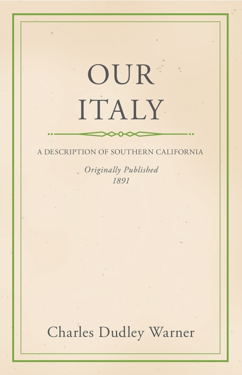 Cover image for book Our Italy