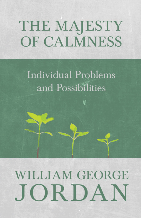 Cover image for book The Majesty of Calmness - Individual Problems and Possibilities