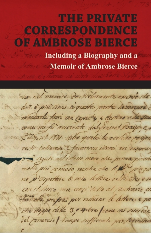 Cover image for book The Private Correspondence of Ambrose Bierce