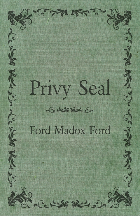 Cover image for book Privy Seal